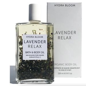 NEW Hydra Bloom Lavender Relax Body and Bath Oil - 118ml | Hydra Bloom